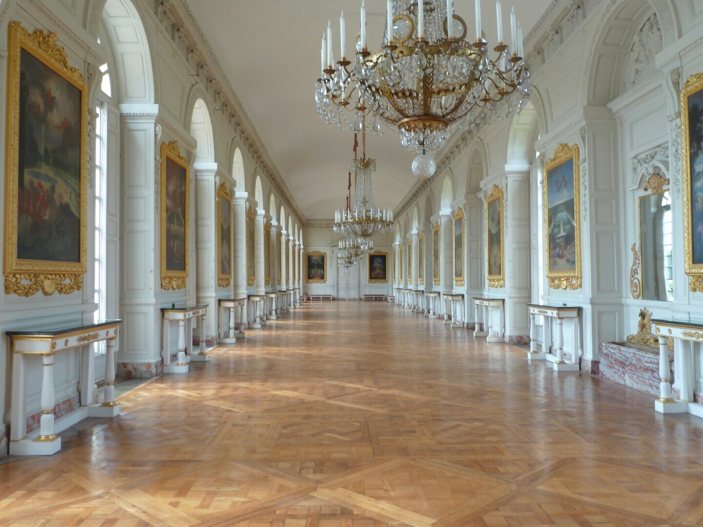Inside of Palace of Versailles